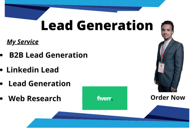 Gig Preview - B2b lead generation and business owner email collect