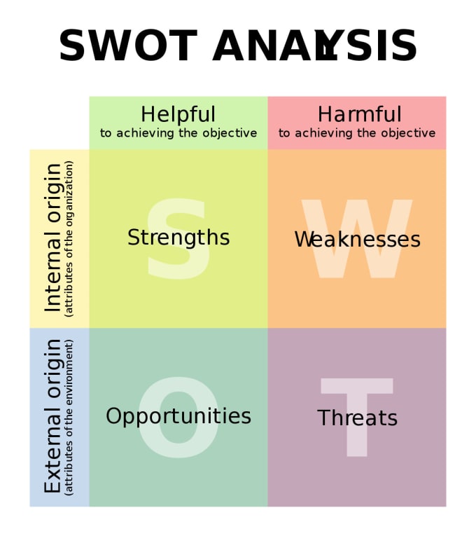 Gig Preview - Perform quality swot analysis for your chosen company