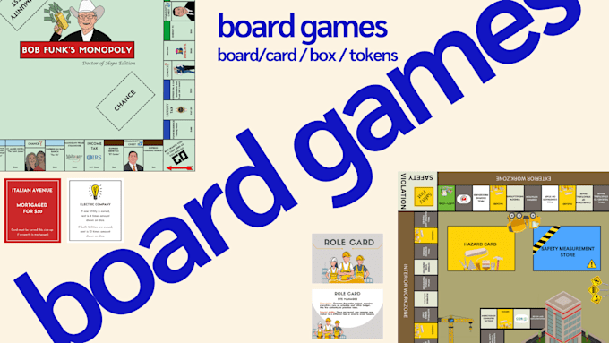 Bestseller - design a custom board game for you