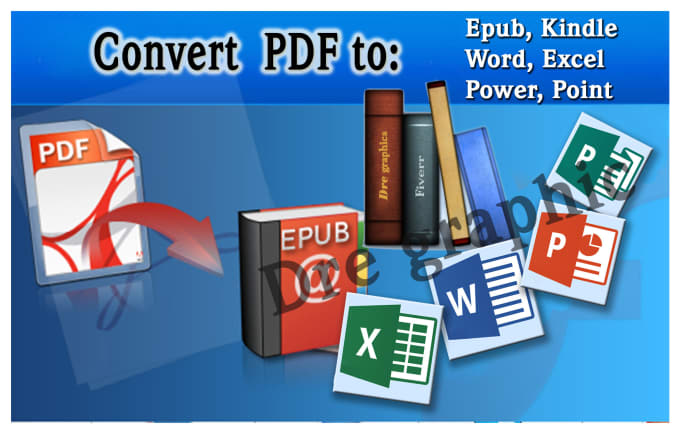 Bestseller - convert PDF to epub and amazon kindle