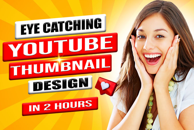 Gig Preview - Design eye catching youtube thumbnail design in 2 hours