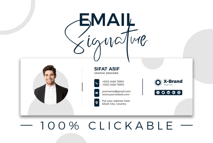 Gig Preview - Create a clickable HTML email signature