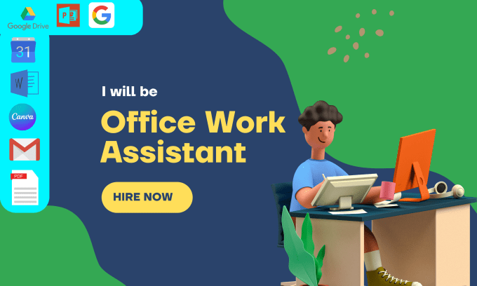 Gig Preview - An office assistant with administrative management skills