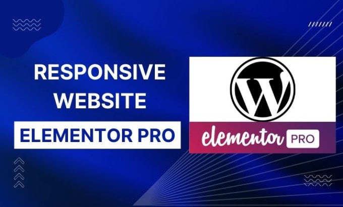 Gig Preview - Do squeeze page,home page,landing page,any wordpress website with elementor pro