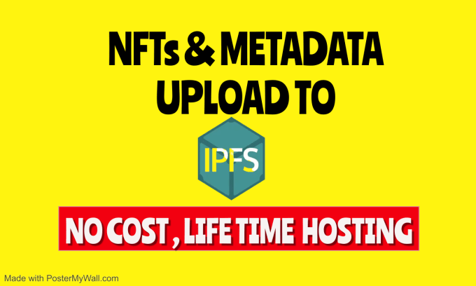 Gig Preview - Bulk upload your nfts collection to ipfs or fix metadata