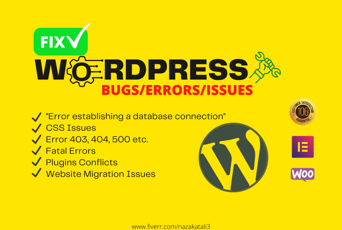 Gig Preview - Fix wordpress bugs, fix wordpress errors and issues