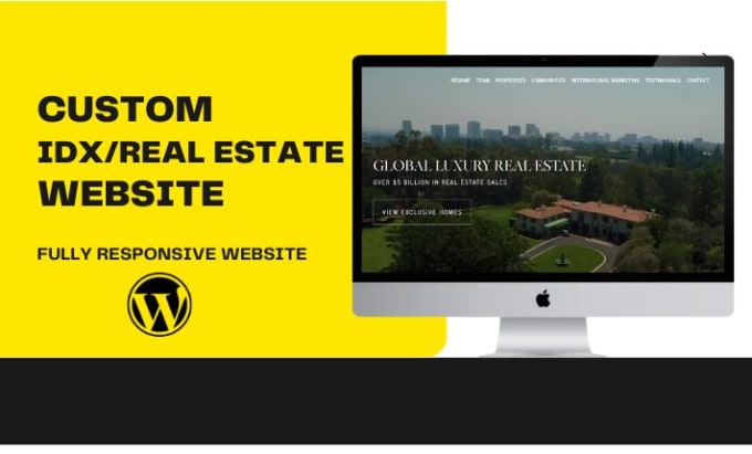 Gig Preview - Do real estate website,idx website,mls website,realtor website,mortgage website