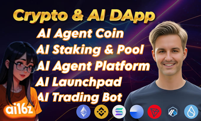 Gig Preview - Build ai agent pool, staking, dex, aggregator, bridge, launchpad on evm, solana