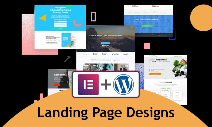 Gig Preview - Do a professional wordpress landing page with elementor pro