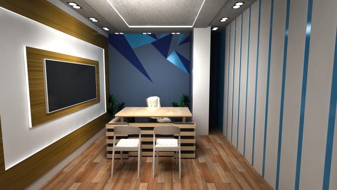 Gig Preview - Design your office or shopand interior, in 3ds max