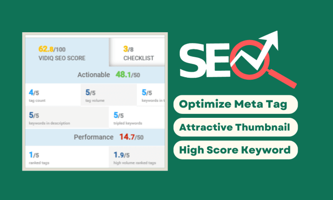 Gig Preview - Do youtube SEO to high rank and grow your channel