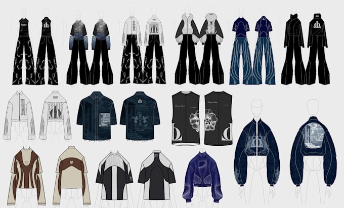 Gig Preview - Create a premium streetwear fashion collection for your brand