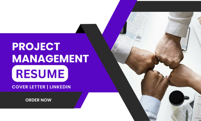 Gig Preview - Provide professional project management resume writing