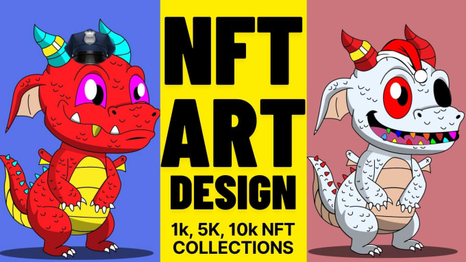 Gig Preview - Create 1k, 5k, 10k nft art design and nft collections