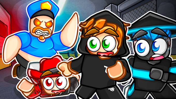 Gig Preview - Do a professional cartoon roblox thumbnail