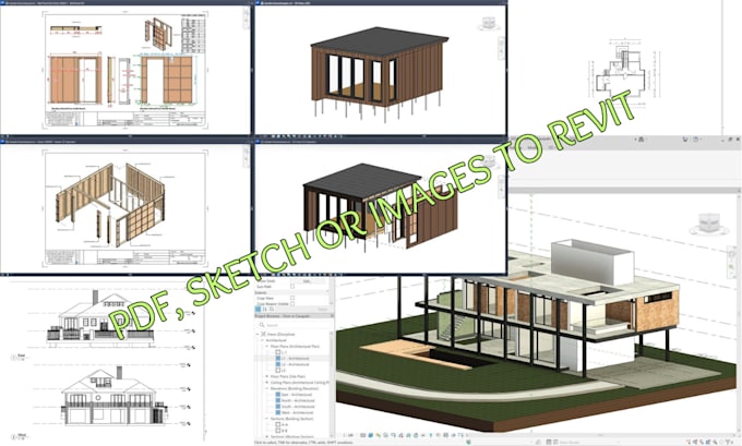 Gig Preview - Convert PDF, sketch or images to revit