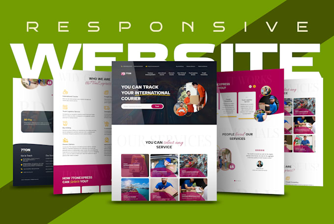 Gig Preview - Design and redesign responsive wordpress website development for business by 24h