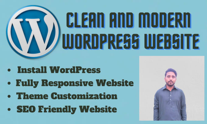 Gig Preview - Develop responsive and modern business wordpress website