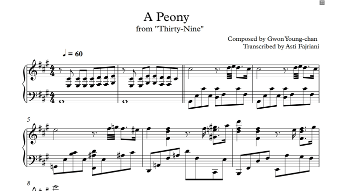 Gig Preview - Transcribe any song to piano sheet music