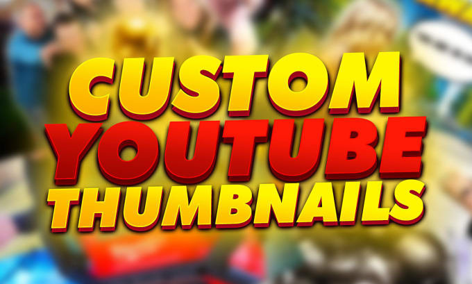 Bestseller - make a custom youtube thumbnail which will be catchy ,viral