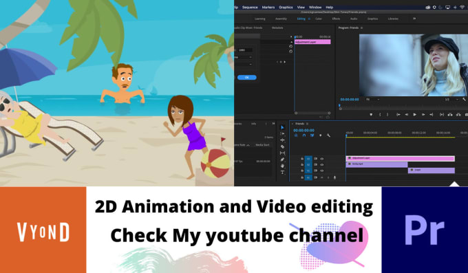 Gig Preview - Do animation, video editing for youtube and instagram and tiktok , movie recap