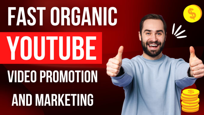 Gig Preview - Do fast organic youtube video promotion and marketing