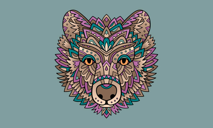 Gig Preview - Create a detailed decorative vector illustration