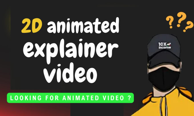 Gig Preview - Create 2d animated explainer video or sale video