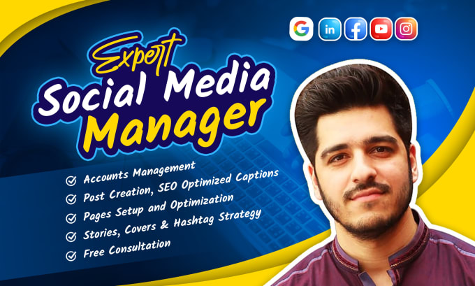 Gig Preview - Be your social media manager and content creator