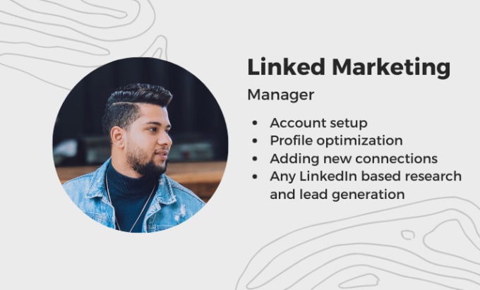 Gig Preview - Be your linkedin b2b sales and marketing manager