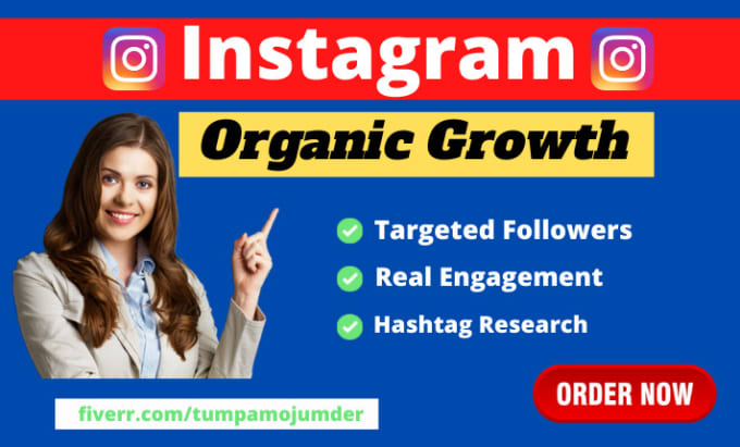 Gig Preview - Be  instagram marketing manager for super fast ig organic growth