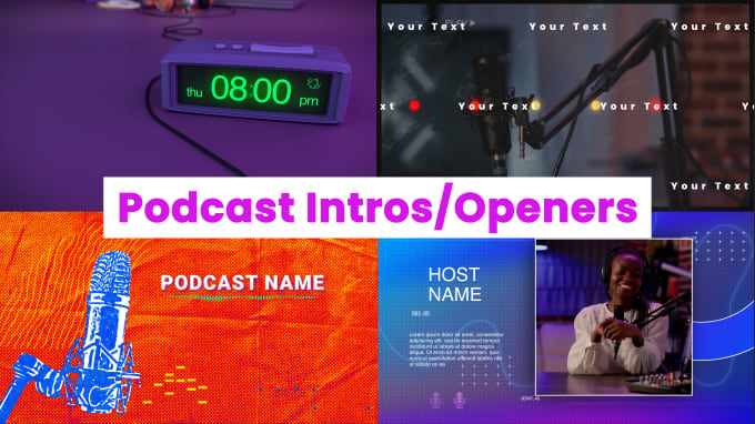 Gig Preview - Create your podcast intro, opener