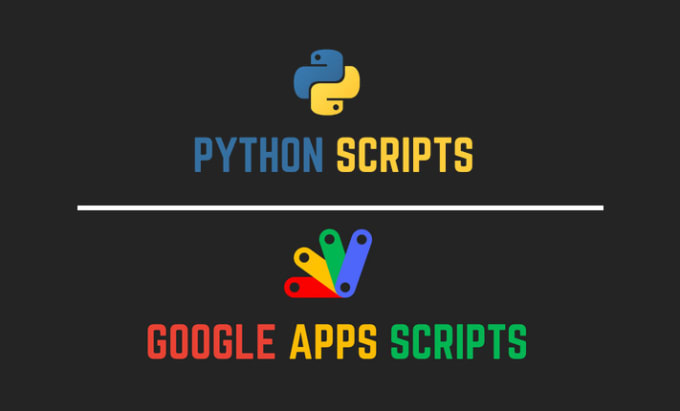 Gig Preview - Be your python and google apps script developer for automation scripts