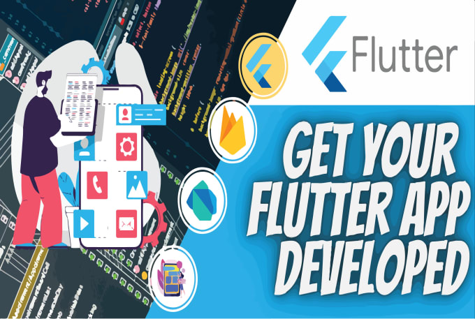 Gig Preview - Be a flutter developer for your mobile app development