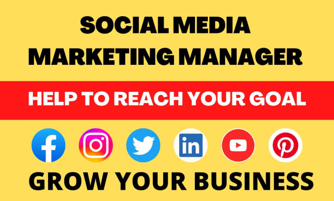 Gig Preview - Be your social media manager and social media marketing expert