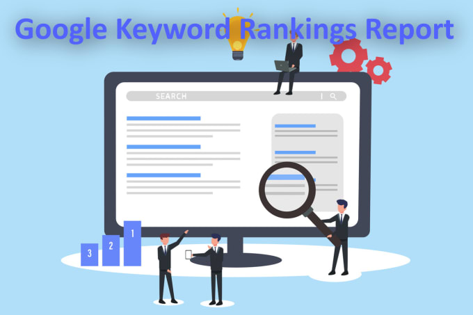 Gig Preview - Create a list of your google se rankings for your provided keywords