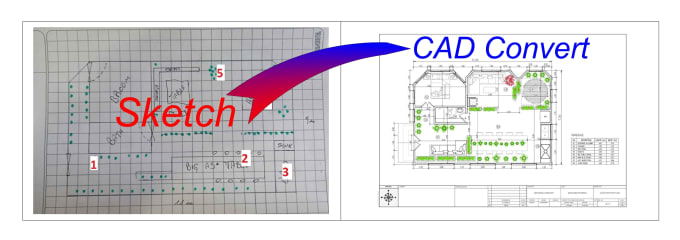 Gig Preview - Draw your 2d drawing and floor plans archi or str or ele