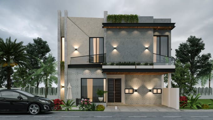 Gig Preview - Do home design interior , exterior 3d realistic render