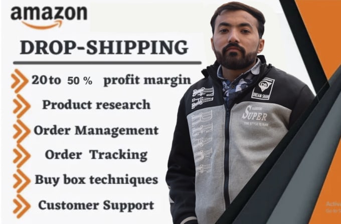 Gig Preview - Be your expert amazon dropshipping virtual assistant