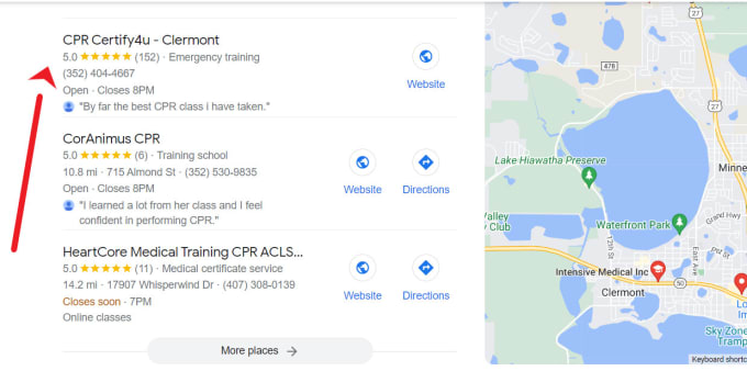 Gig Preview - Reveal your competitor citations for google map rankings