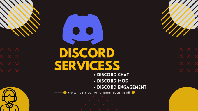 Gig Preview - Do discord chat, discord moderator, discord chatter, and manager