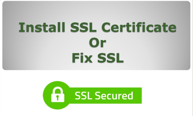 Gig Preview - Install free SSL certificate within 1 hour