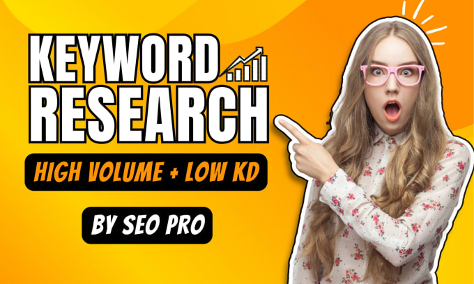 Gig Preview - Do SEO keyword research and competitors analysis