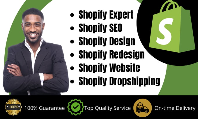 Bestseller - create ecommerce website dropshipping store shopify design shopify redesign