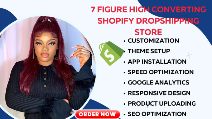 Bestseller - build shopify website, shopify redesign set up shopify sellfy store design