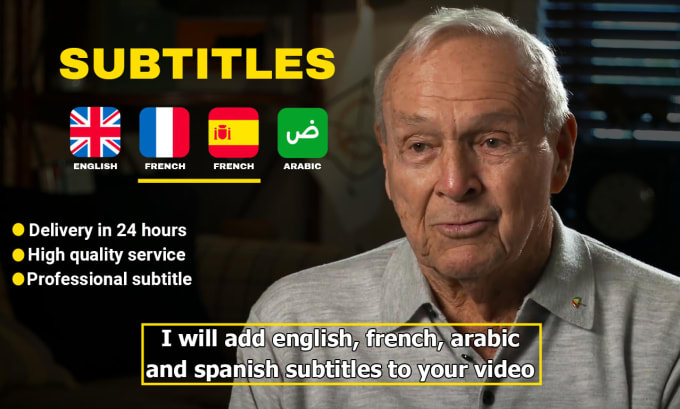 Gig Preview - Add subtitles to your video