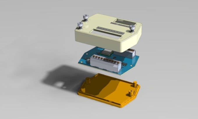 Gig Preview - Create mechanical engineering 3d cad assembly model for 3d printing