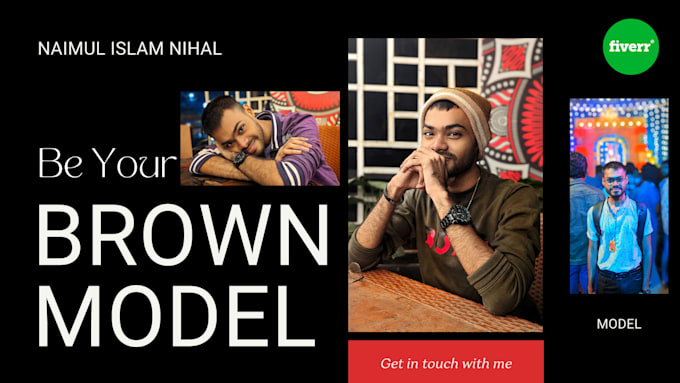 Gig Preview - Promote your brand as your male model or actor