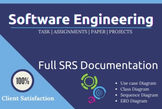 Gig Preview - Do software engineering task and documentation srs uml diagram