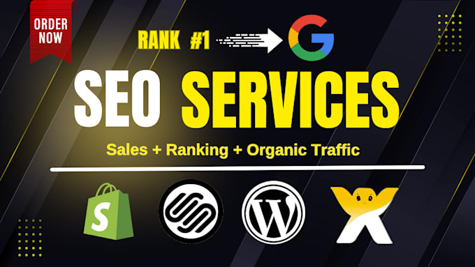 Gig Preview - Do wordpress, shopify, squarespace, wix SEO for google ranking